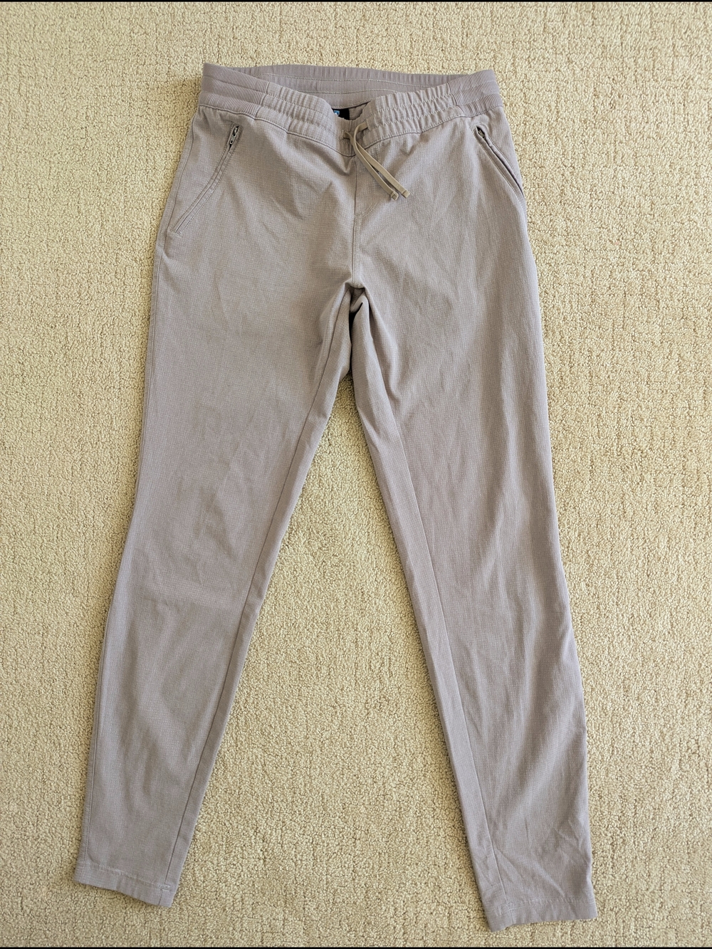 Kuhl Ripstop Pants Women M Long Gray Hiking Outdoor Granola Stretch Strattus